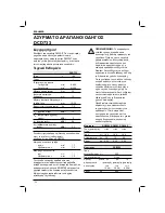 Preview for 162 page of DeWalt dcd733 Original Instructions Manual