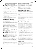 Preview for 35 page of DeWalt DCD777 Manual