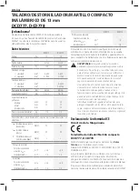 Preview for 38 page of DeWalt DCD777 Manual