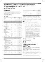 Preview for 61 page of DeWalt DCD777 Manual