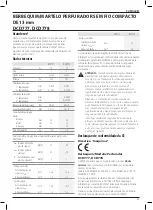 Preview for 95 page of DeWalt DCD777 Manual