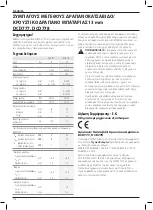 Preview for 136 page of DeWalt DCD777 Manual