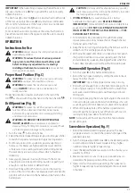 Предварительный просмотр 37 страницы DeWalt DCD780 Original Instructions Manual