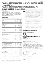 Предварительный просмотр 39 страницы DeWalt DCD780 Original Instructions Manual