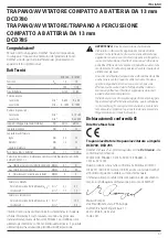 Предварительный просмотр 63 страницы DeWalt DCD780 Original Instructions Manual