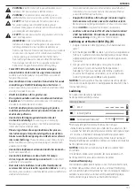 Предварительный просмотр 123 страницы DeWalt DCD780 Original Instructions Manual