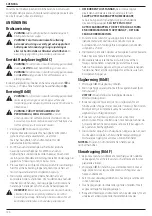 Предварительный просмотр 128 страницы DeWalt DCD780 Original Instructions Manual