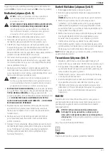 Предварительный просмотр 139 страницы DeWalt DCD780 Original Instructions Manual