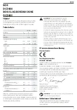 Предварительный просмотр 5 страницы DeWalt DCD805NT Original Instructions Manual