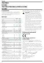 Предварительный просмотр 66 страницы DeWalt DCD805NT Original Instructions Manual