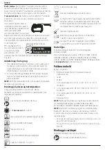 Предварительный просмотр 98 страницы DeWalt DCD805NT Original Instructions Manual