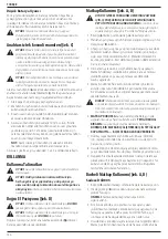 Предварительный просмотр 148 страницы DeWalt DCD805NT Original Instructions Manual