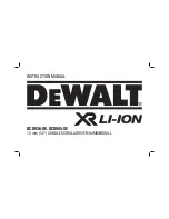 DeWalt DCD936-XE Instruction Manual предпросмотр