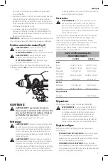 Предварительный просмотр 29 страницы DeWalt DCD996B Instruction Manual