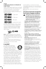 Предварительный просмотр 36 страницы DeWalt DCD996B Instruction Manual