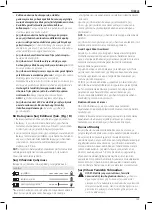 Предварительный просмотр 137 страницы DeWalt DCD996NT Original Instructions Manual