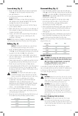 Preview for 13 page of DeWalt DCD998 Instruction Manual