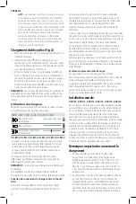 Preview for 22 page of DeWalt DCD998 Instruction Manual