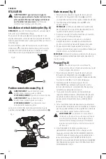 Preview for 26 page of DeWalt DCD998 Instruction Manual