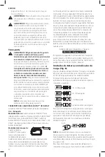 Preview for 34 page of DeWalt DCD998 Instruction Manual