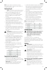 Preview for 41 page of DeWalt DCD998 Instruction Manual