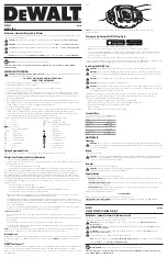 Preview for 1 page of DeWalt DCE041 Quick Start Manual