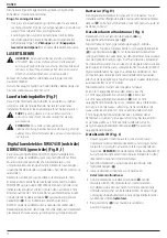 Preview for 14 page of DeWalt DCE074R Original Instructions Manual