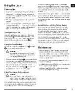 Preview for 11 page of DeWalt DCE0822G Manual