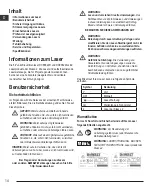 Preview for 14 page of DeWalt DCE0822G Manual