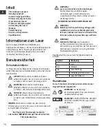 Preview for 14 page of DeWalt DCE085G Manual