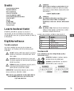 Preview for 79 page of DeWalt DCE085G Manual