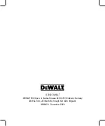 Preview for 140 page of DeWalt DCE088D1G18 Manual