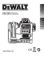 DeWalt DCE089G User Manual предпросмотр