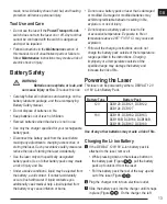 Preview for 13 page of DeWalt DCE089G18 Manual