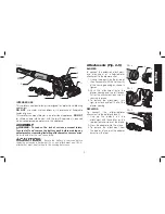 Предварительный просмотр 11 страницы DeWalt DCE100 Instruction Manual