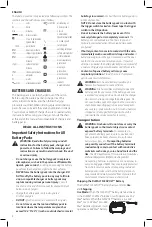 Preview for 6 page of DeWalt DCE155 Instruction Manual