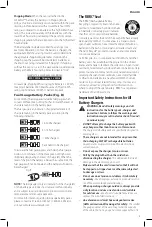 Preview for 7 page of DeWalt DCE155 Instruction Manual