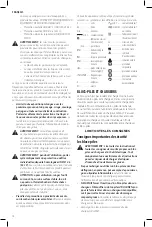 Предварительный просмотр 16 страницы DeWalt DCE155 Instruction Manual