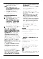 Preview for 19 page of DeWalt DCE400 Original Instructions Manual