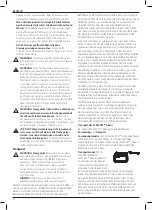 Preview for 22 page of DeWalt DCE400 Original Instructions Manual