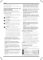 Preview for 54 page of DeWalt DCE400 Original Instructions Manual