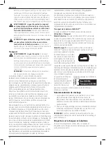 Preview for 56 page of DeWalt DCE400 Original Instructions Manual