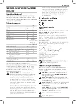 Preview for 73 page of DeWalt DCE400 Original Instructions Manual