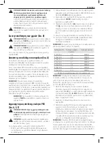 Preview for 149 page of DeWalt DCE400 Original Instructions Manual