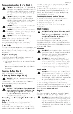 Предварительный просмотр 9 страницы DeWalt DCE512 Instruction Manual