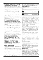 Preview for 30 page of DeWalt DCE531 Manual