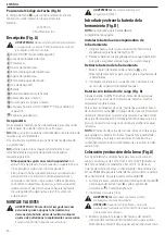 Preview for 48 page of DeWalt DCE555 Original Instructions Manual