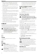 Preview for 86 page of DeWalt DCE555 Original Instructions Manual