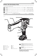 Preview for 3 page of DeWalt DCE591 Instruction Manual