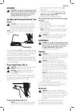 Предварительный просмотр 11 страницы DeWalt DCE591 Instruction Manual